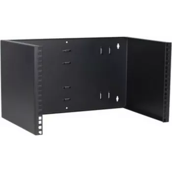 DSIT 6U 19 inch Wall-Mount Fixed Frame, 300 mm Deep, Black (DS-WMB6-M)