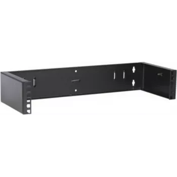 DSIT 2U 19-Inch Wall-Mount Rack Frame, without Hinge, 180 mm Deep, Black (DS-WMB2-S)
