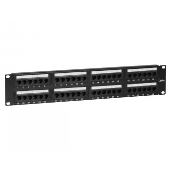DS-IT CAT 5e UTP Network Patch Panel, 19 inch, 48-Port (DS-Patch5-48UTP)