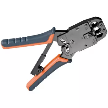 DSIT DC-TOOL-RJ45PRO Professional Crimping Tool for RJ45 Connectors with Cable Cutter and Wire Stripper