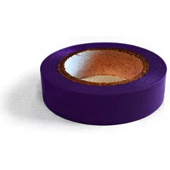 DSIT DC-Tape-Purple Self-Adhesive PVC Insulation Tape, 10 m x 19 mm, Purple