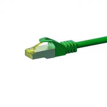 DSIT Cat.7 S/FTP Network Patch Cable, RJ45, 10m, Green