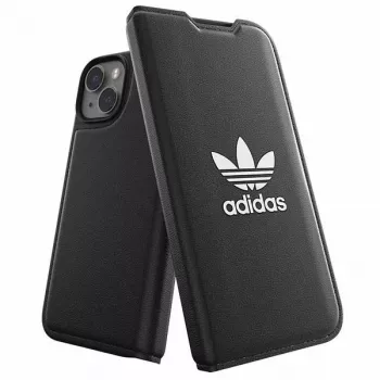 Adidas Originals Booklet Case BASIC for iPhone 14/15/13 6.1 inch Black/White