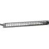 DSIT DS-Patch-24STP 24-Port Keystone Patch Panel S/UTP 1U Black