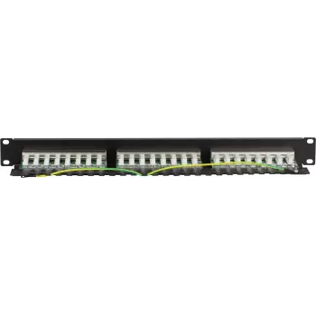 DS-IT CAT 5e FTP 24-Port 19-Inch Rack-Mount Patch Panel