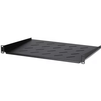 DS-IT 1U Fixed Shelf for 450 mm Deep Wall Cabinets, 350 mm Depth, Black