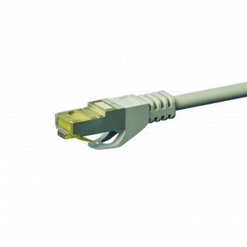 DSIT Cat.7 S/FTP PiMF RJ45 network patch cable, grey, 0.25 m