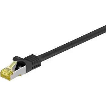 DSIT Cat.7 S/FTP network patch cable, RJ45, 0.25 m, black