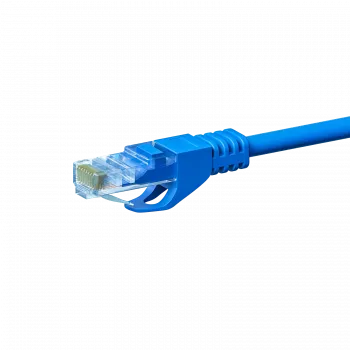 DSIT CAT 5e U/UTP Network Patch Cable, 2m, Blue, CCA, RJ45