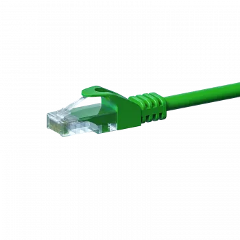 DSIT CAT 5e U/UTP Network Patch Cable, 10m, Green, CCA, RJ45, 1 Gbit/s