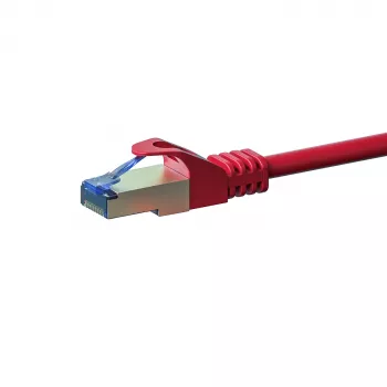 DSIT CAT 6a S/FTP LSOH Network Patch Cable, 0.5 m, Red