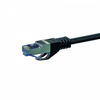 DSIT CAT 6a Network Cable LSOH - S/FTP - 2 Metres - Black