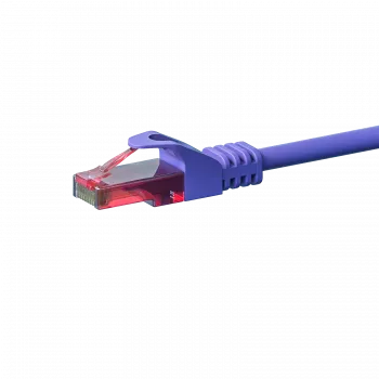 DSIT DC-68-100 CAT6 U/UTP Network Cable, 10 m, Purple, 100% Copper