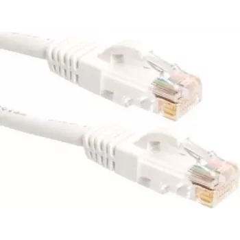 DSIT CAT6a U/UTP 100% Copper Patch Cable, 2 m, White