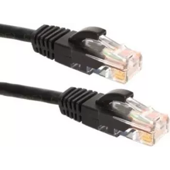DSIT CAT6a Ethernet Patch Cable 100% Copper U/UTP 5m Black