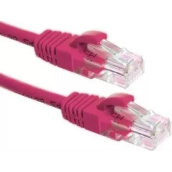 DSIT CAT6a Network Cable 100% Copper - U/UTP - 10 Metres - Pink (DC-U6A9-100)