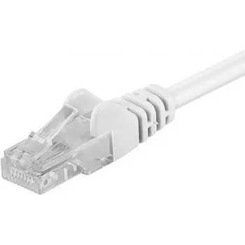 DSIT CAT 5e U/UTP Network Patch Cable 0.25m White CCA Gigabit Ethernet RJ45
