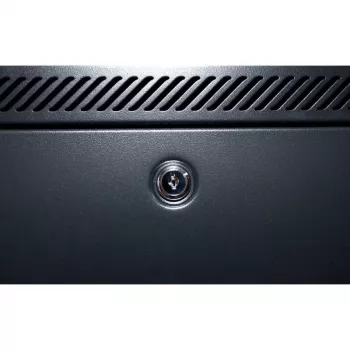 DSIT 15U Wall-Mount Server Cabinet with Metal Door 600x600x770mm Black