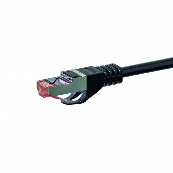DSIT CAT 6 Network Cable LSOH - S/FTP - 1 Metre - Black (DC-S60-010)