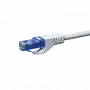 DSIT UTP CAT6a Patch Cable 2m White - 100% Copper DC-U6A2-002