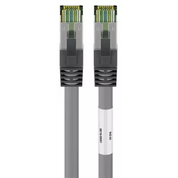 DSIT RJ45 Network Cable S/FTP PiMF CAT 8 Cable Grey 1m