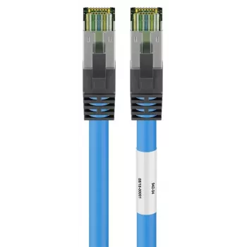 DSIT CAT 8 S/FTP PiMF Network Patch Cable RJ45 Plug to RJ45 Plug Blue 2m