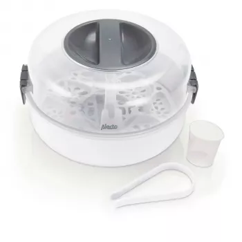Alecto BW-04 Microwave Bottle Steriliser White