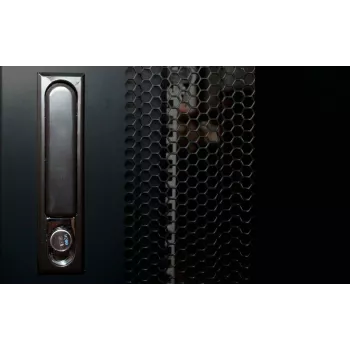 DSIT 19 inch Server Rack Cabinet with Perforated Front Door 600x1000 mm - 42U, Black