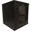 DSIT 12U 19 inch Wall-Mounted Server Cabinet with Glass Door and Perforated Side Panels 600x600x635 mm (DS6612ZP)