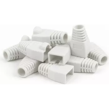 DSIT DANICOM RJ45 Cable Boot White - 10 Pieces (DC-RJ45-BOOT-WHITE-10PCE)
