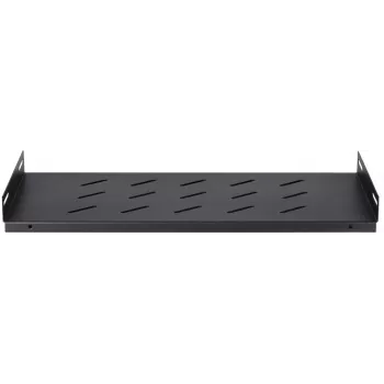 DSIT DS-FH45 Fixed Shelf for 450 mm Deep Wall Cabinets, 1U, Black