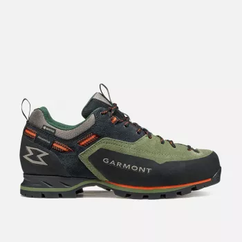 Garmont Dragontail MNT Evo GTX Men's Approach Shoes Black/Olive Green Size 46.5