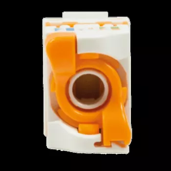 DSIT CAT6a UTP Keystone Network Connector - Toolless Twist Design (DS-KC-UTP6A-TL-T)