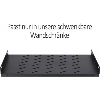 DS-IT Fixed Shelf for 600 mm Deep Swivel Wall Cabinets, 1U, Light Grey