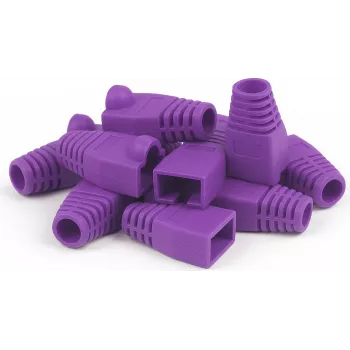 DSIT DANICOM RJ45 Strain Relief Sleeve Purple 10-Pack