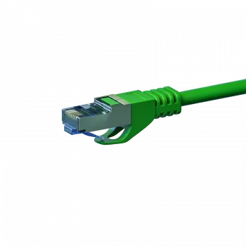 DSIT CAT 6a S/FTP LSOH Network Patch Cable, 1 m, Green