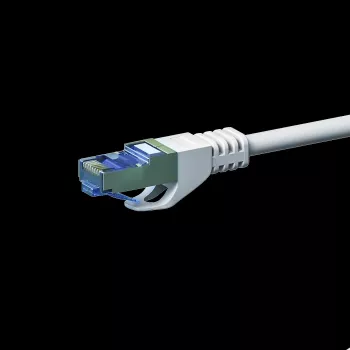 DSIT CAT 6a S/FTP LSOH Ethernet Patch Cable, 7.5 m, White