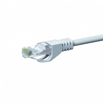 DSIT CAT5e U/UTP Ethernet Patch Cable, 0.25m, White, 100% Copper, RJ45, Gigabit