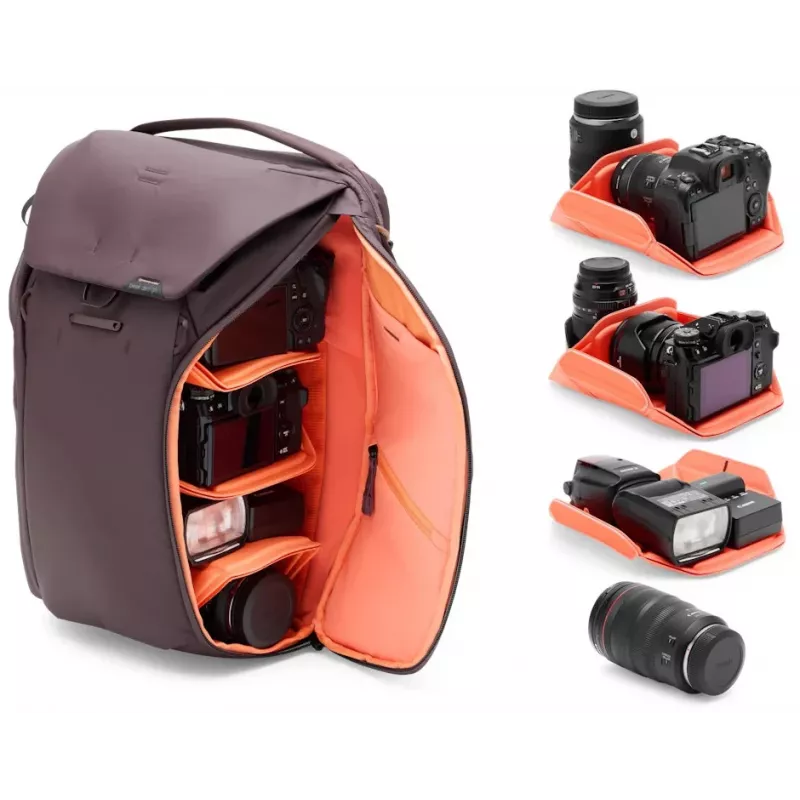 Peak Design Everyday Backpack V2 Backpack, 20L, Eclipse (BEDB-20-EP-3)