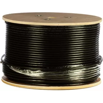DSIT DANICOM CAT6 UTP 305m Outdoor Cable with Solid Conductor and PE Jacket (Fca) - Black