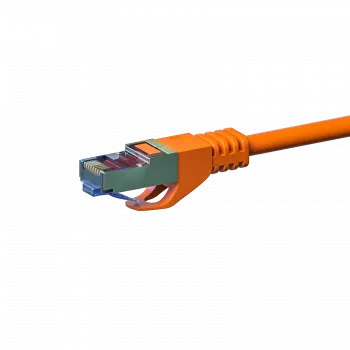 DSIT CAT 6a S/FTP LSOH Network Cable 15m Orange (DC-6A6-150)
