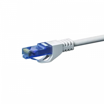 DSIT CAT6a Network Cable 100% Copper - U/UTP - 1 Metre - White (DC-U6A2-010)
