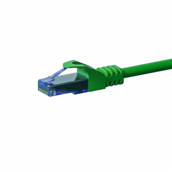 DSIT CAT6a U/UTP 100% Copper Ethernet Patch Cable, 1 m, Green