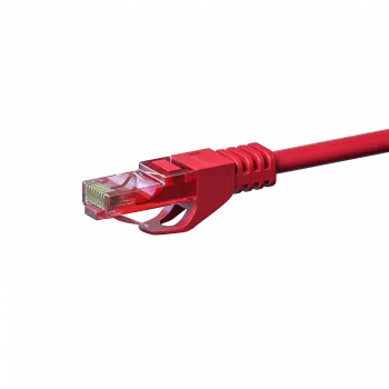 DSIT CAT6 Network Cable 100% Copper - U/UTP - 1.50 m - Red (DC-65-015)