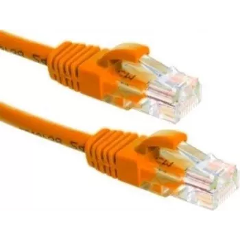 DSIT CAT6a Network Cable 100% Copper - U/UTP - 5 Metres - Orange (DC-U6A6-050)