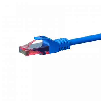DSIT DC-64-001 CAT6 U/UTP Network Cable, 0.15 m, Blue, 100% Copper