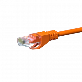DSIT CAT5e Network Cable U/UTP 2m Orange 100% Copper (DC-56-020)