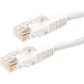 DSIT DC-52-030 CAT5e U/UTP Network Cable, 3 m, White, 100% Copper