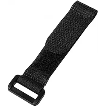 DSIT Reusable Hook-and-Loop Cable Tie, Black, 150 mm, 1 Pack