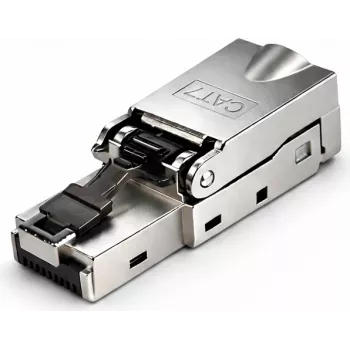 DSIT S/FTP CAT7 Tool-Free RJ45 Plug for Stranded Cable